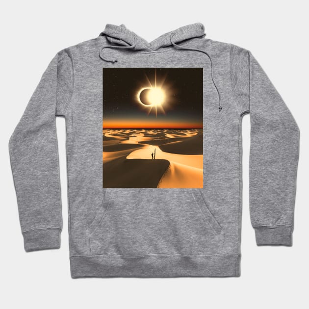 SURFER ECLIPSE Hoodie by karadoc